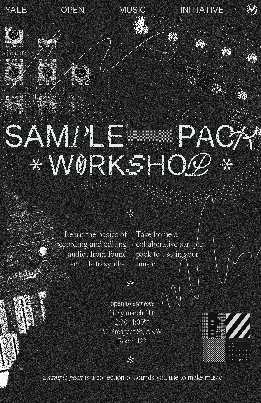 Sample Pack Workshop Poster by chia.design